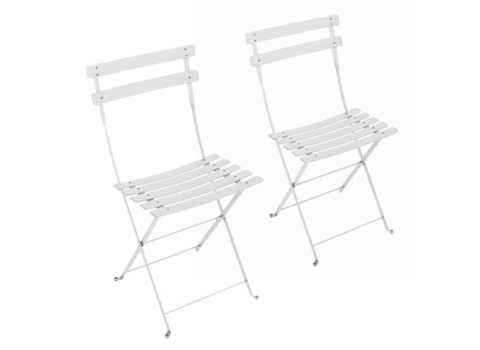 Chaise pliante lattée Square