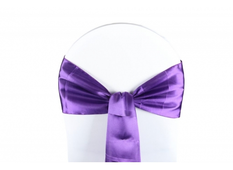 Noeud de chaise en Satin Violet