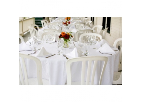 Chaise Garden Blanche