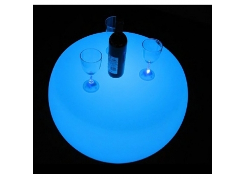 Table basse lumineuse sans fil (Hauteur 49 cm)