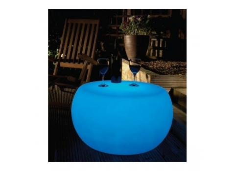 Table basse lumineuse sans fil (Hauteur 49 cm)