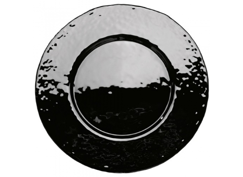 Assiette de présentation Ø 32 cm : Noire   