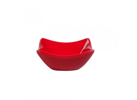 Mini coupelle Saxo Rouge 7,5 cm x 7,5 cm