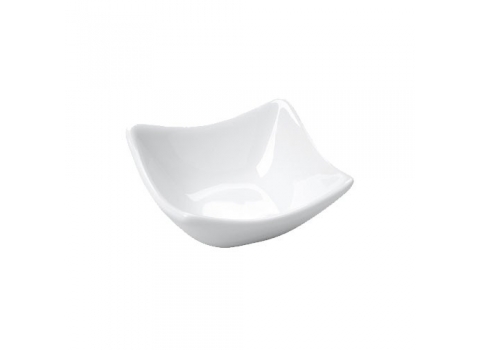 Mini coupelle Saxo Blanche 7,5 cm x 7,5 cm