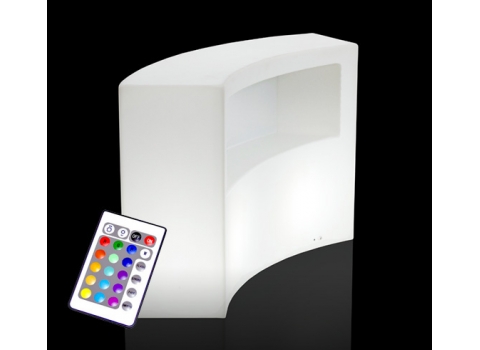 Bar arrondi lumineux sans fil