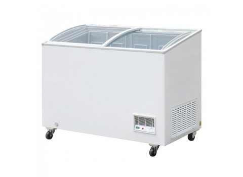 Congélateur coffre vitré 200L - 200W