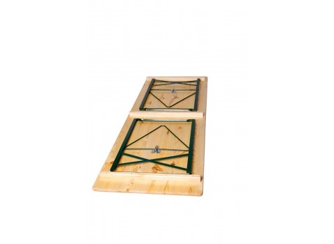 Table Brasserie en pin massif  220 x 70  cm (8 à 10 invités)