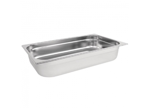 Bac Gastronorme INOX GN 1/1 : 13,5 litres - Hauteur 10 cm