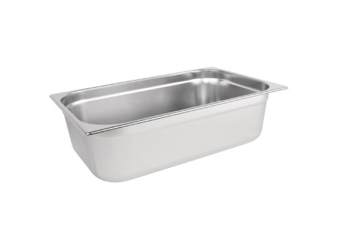 Bac Gastronorme INOX GN 1/1 : 20 litres - Hauteur 15 cm