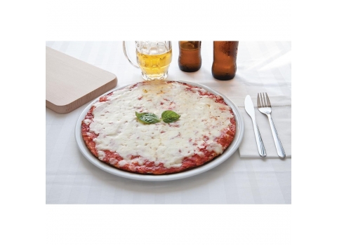 Assiette plate en porcelaine Blanche - Diamètre 33 cm 