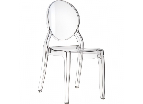 Chaise Médaillon Transparente