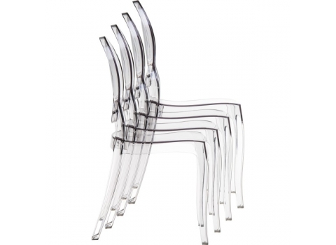Chaise Médaillon Transparente