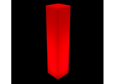 Colonne lumineuse LED Carrée 170 cm sans fil