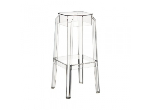 Tabouret de BAR Transparent  75cm