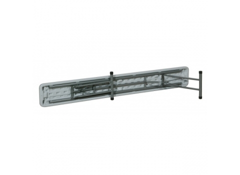 Banc pliant en plastique - 174 x 23 cm - 3 invités 