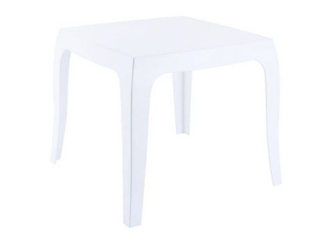 Table Basse Queen Blanche (Hauteur 43 cm)