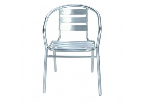 Fauteuil empilable ALU