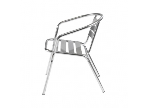 Fauteuil empilable ALU