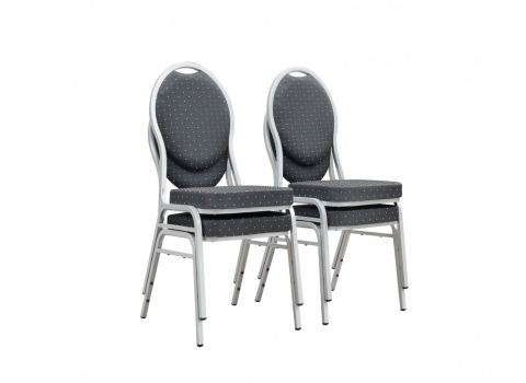 Chaise Banquet Extra-Confort Noire