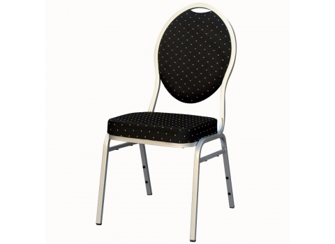 Chaise Banquet Extra-Confort Noire