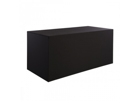 Pack Grand Buffet CUBE 200 x 80 - Haut. 90 cm + Housse noire 