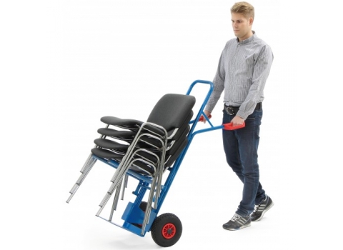 Diable pour chaises empilables