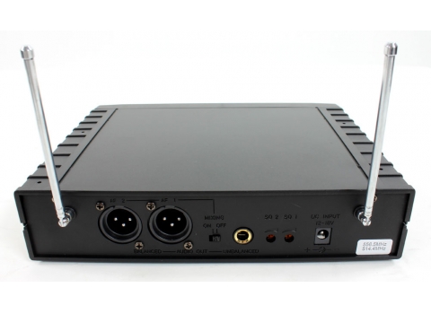 Pack 2 micros main sans fil VHF 