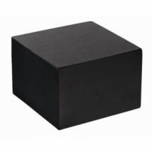 Petit cube en bambou noir 15 x 15 cm- Haut : 10 cm 