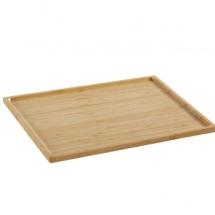 Plateau en bambou naturel 40 cm x 30 cm