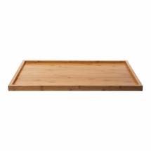 Plateau en bambou naturel 40 cm x 30 cm