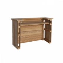 Bar en bois de palette recyclé 2 mètres