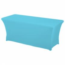 Housse Turquoise pour Table Buffet 1,83 m * 0,76 m * 0,95 m 