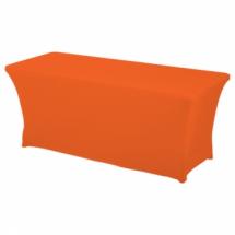 Housse Orange pour Table Buffet 1,83 m * 0,76 m * 0,95 m