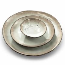 Assiette en grès - Bora Bora Ø 19,5 cm (Creuse)