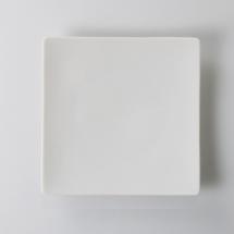 Assiette Carrée en Porcelaine 25 cm (Plat principal)