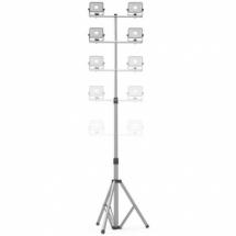 Double projecteur 40 W LED sur trépied téléscopique