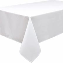 Nappe carrée Blanche Unie 180 cm x 180 cm