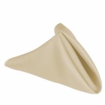 Serviette de table Beige - 50 cm x 50 cm 