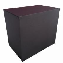 Pack Petit Buffet CUBE 120 x 80 - Haut.110 cm + Housse noire