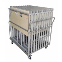 Banque d'accueil pliante : 100 x 40 - Haut.100 cm