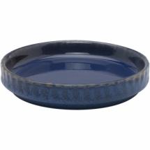 Assiette mini en grès Ø 10,5 cm : Bleue 