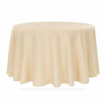 Nappe ronde unie Champagne  - Ø 280 cm