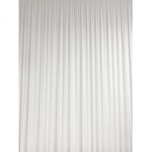 Rideau en lycra 4M x 3M (Haut). Blanc