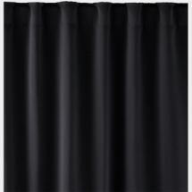 Rideau occultant non-feu M1 - Noir 3m x 2,80m (Haut)