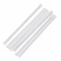 250 pailles en papier Noires 21 cm (emballées individuellement)