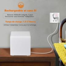 Cube lumineux 16 couleurs sur batterie 20 cm 