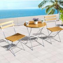 Guéridon Latté Square Ø.60 cm - Bois  (Hauteur 72 cm)