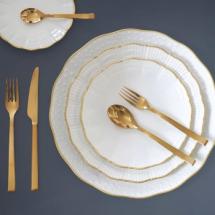 Cuillère de table dorée - Premium (Couzon)
