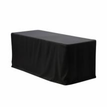 Nappe Buffet Unie 210 cm × 600 cm - Noire - Polyester 