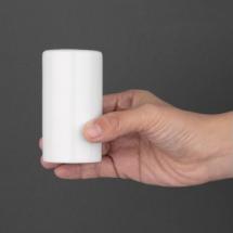 Ensemble sel et poivre en porcelaine blanche (2 pièces)